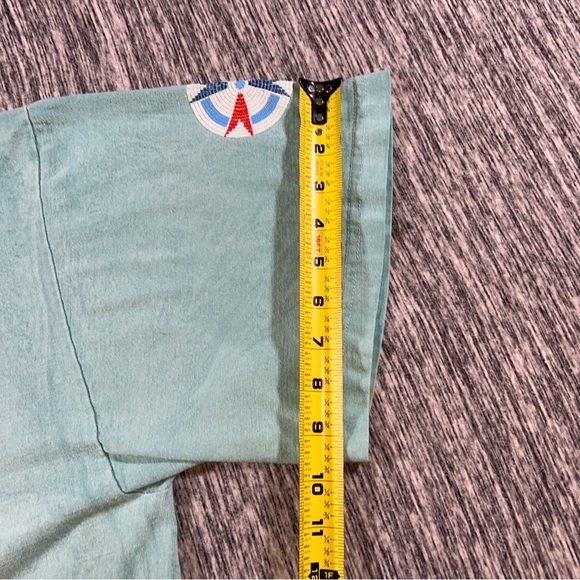 Factory Artwear Vintage Size Small Aztec Native American Tee Made In USA Cotton - Picture 8 of 9